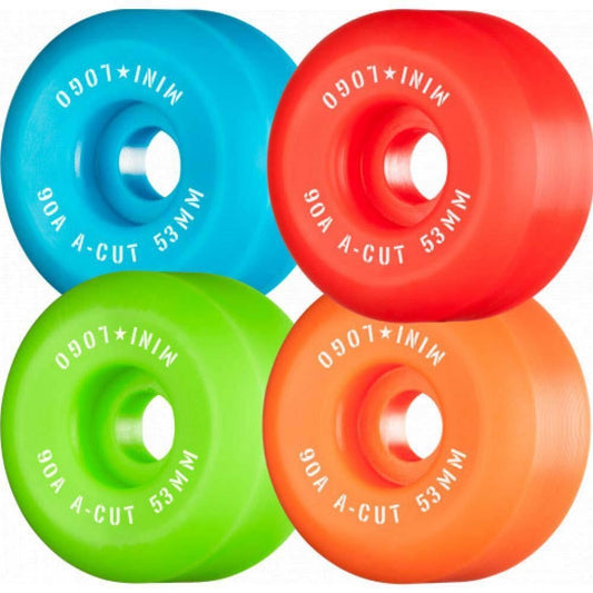 Mini Logo A-Cut 2 Hybrid Skateboard Wheels 90a Assorted 53mm