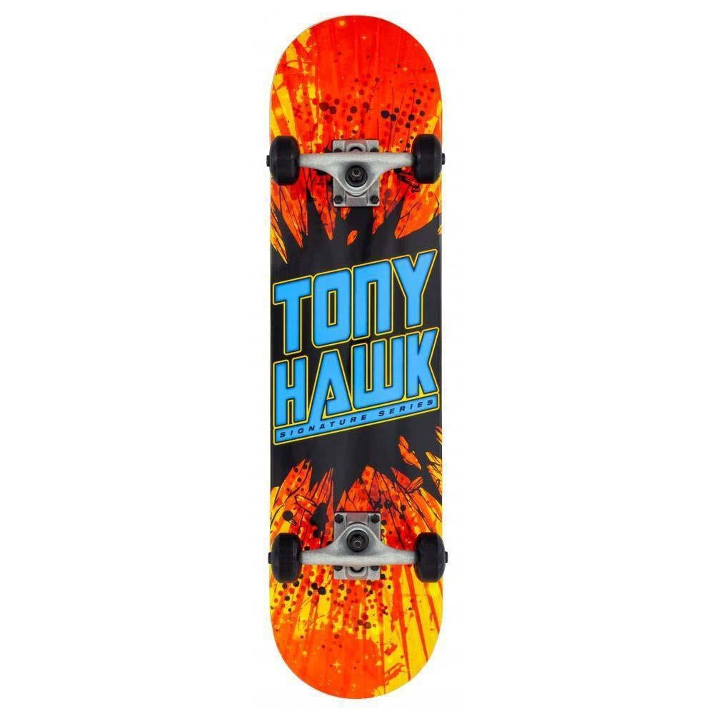 Tony Hawk SS 180 Factory Complete Skateboard Shatter Logo Multi Colour 7.75 Inch Wide