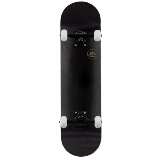 Sushi Pagoda Stamp Complete Skateboard Black 8"