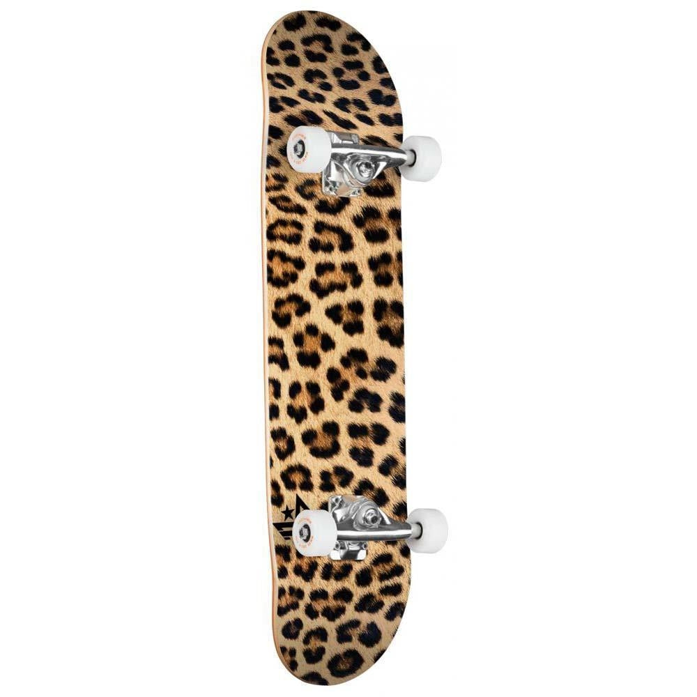 Mini Logo FF&F 18 Leopard Fur 291 Factory Complete Skateboard Multi 7.75"