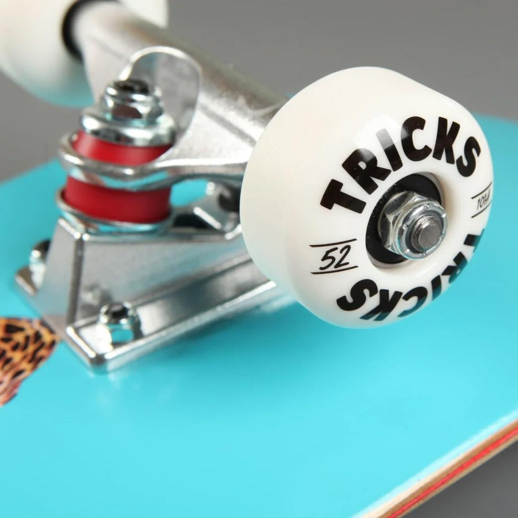 Tricks Stone Factory Complete Skateboard Blue 7.87"