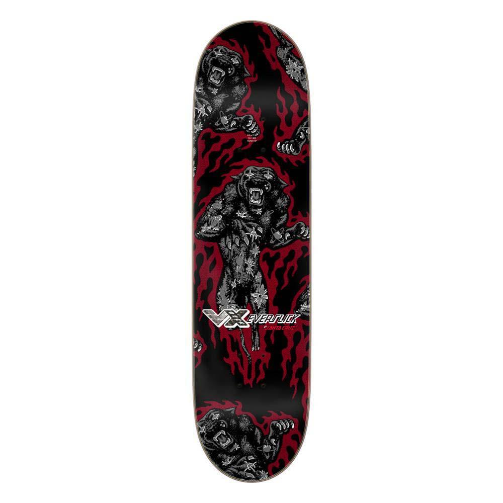 Santa Cruz Everslick VX Skateboard Deck Asta Misprint Cosmic Cat Multi 8"