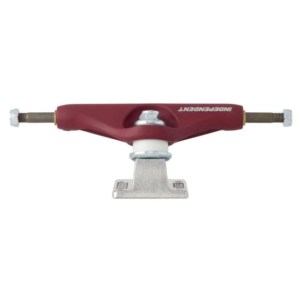 Indy Independent Stage 11 Skateboard Trucks BTG Speed Standard Burgundy/Silver 149mm