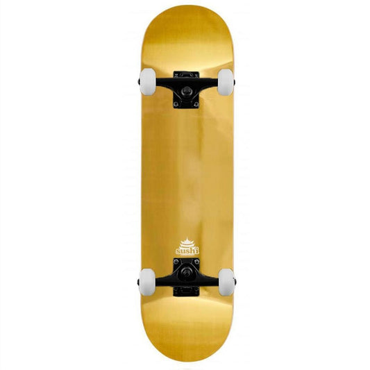 Sushi Pagoda Complete Skateboard Foil Gold 8.1"