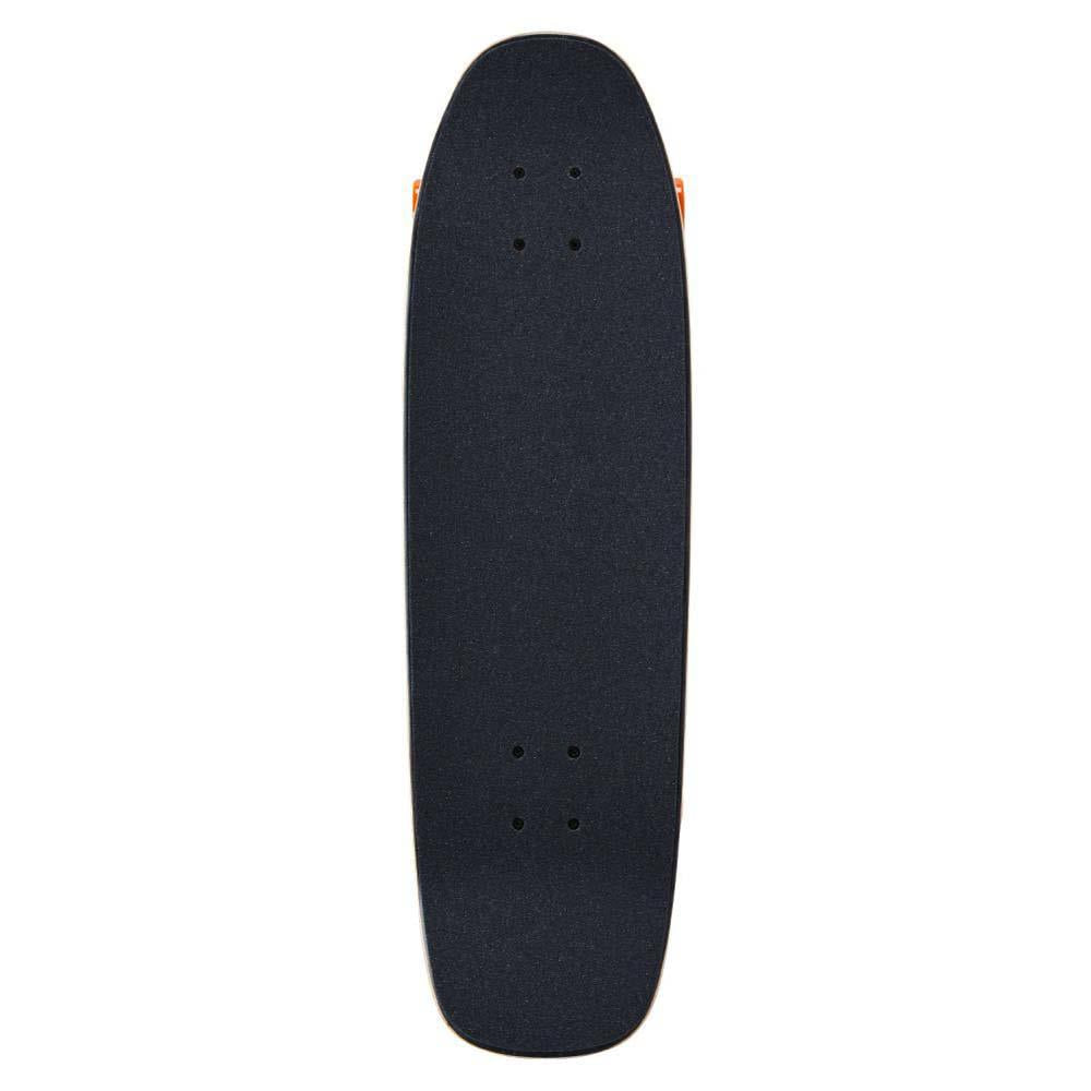 Santa Cruzer Factory Complete Skateboard Fast Lane Street Black/Yellow/Orange 8.4"