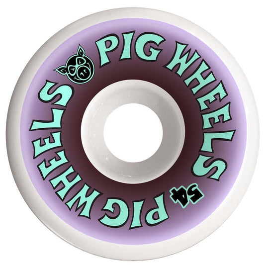 Pig Wheels Pig Wordmark Skateboard Wheels  54mm 101A