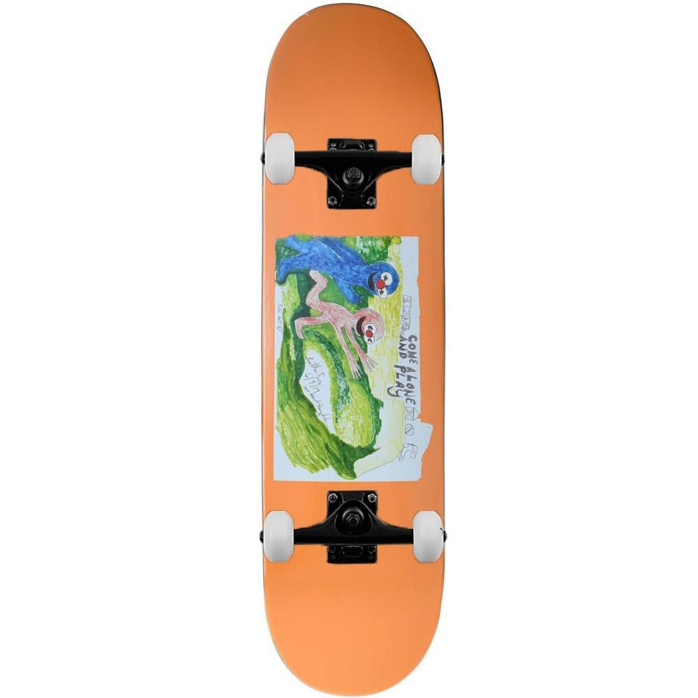 Glue Ostrowski Come Alone and Play Complete Skateboard Multi 8.25"