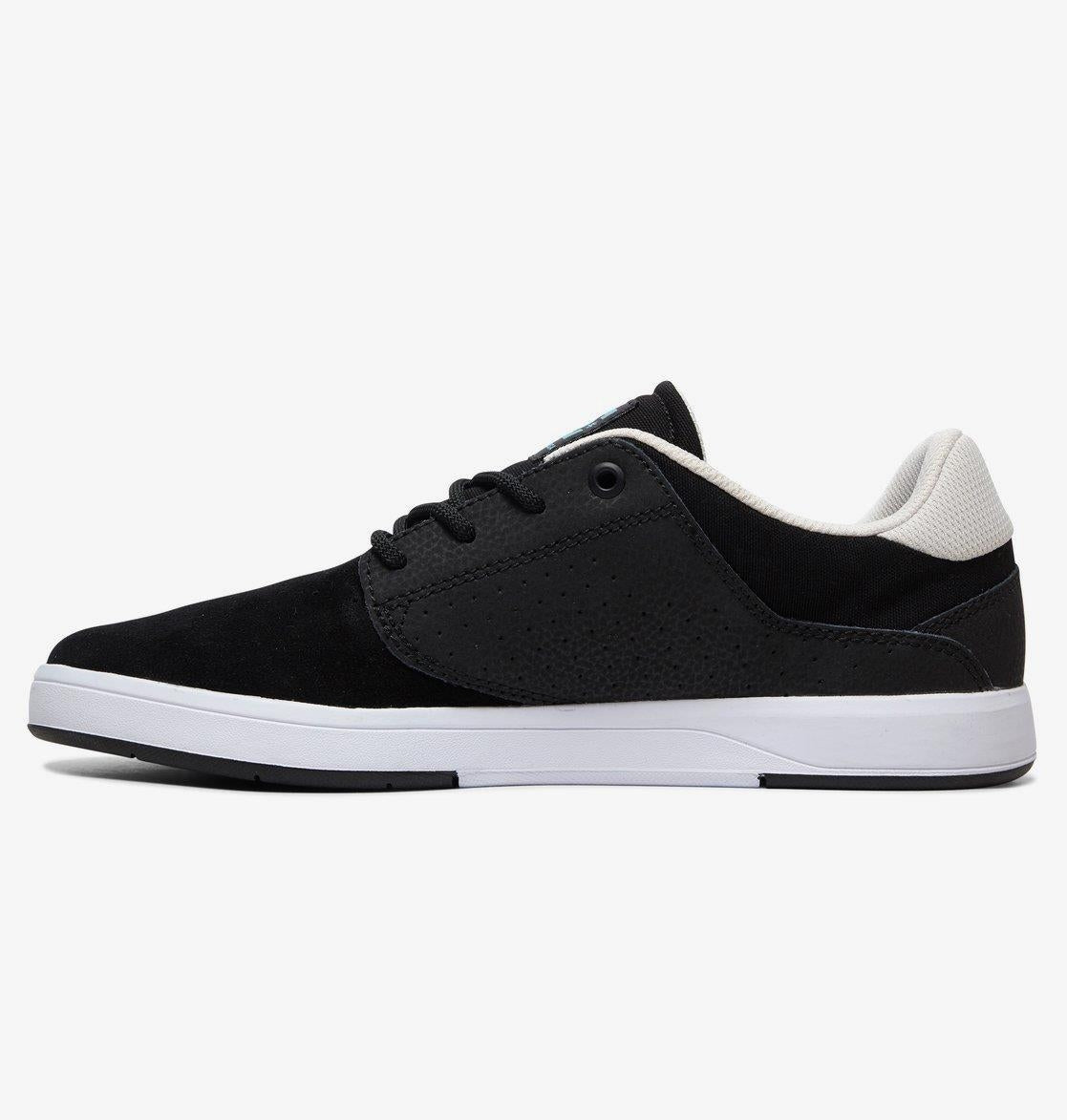 DC Shoe Co Plaza TC Black Turquoise Skate Shoes