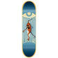 Toy Machine CJ Collins Bars Skateboard Deck Blue 8.18"