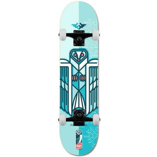 Fracture x Jono Wood Complete Skateboard Blue 8"