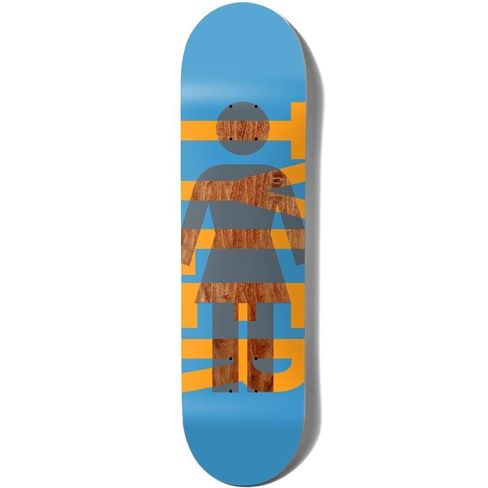 Girl Pacheco OG Knockout Skateboard Deck Blue 8.375"