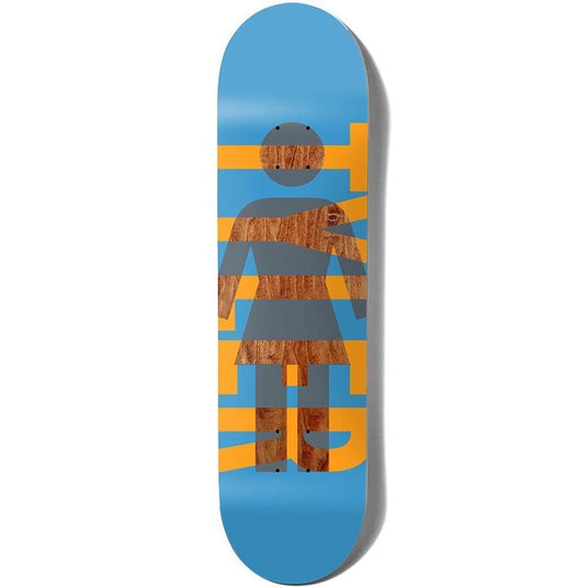 Girl Pacheco OG Knockout Skateboard Deck Blue 8.375"