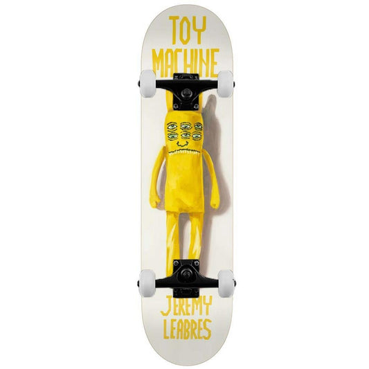 Toy Machine Leabres Sock Puppet Doll Complete Skateboard 8.13"