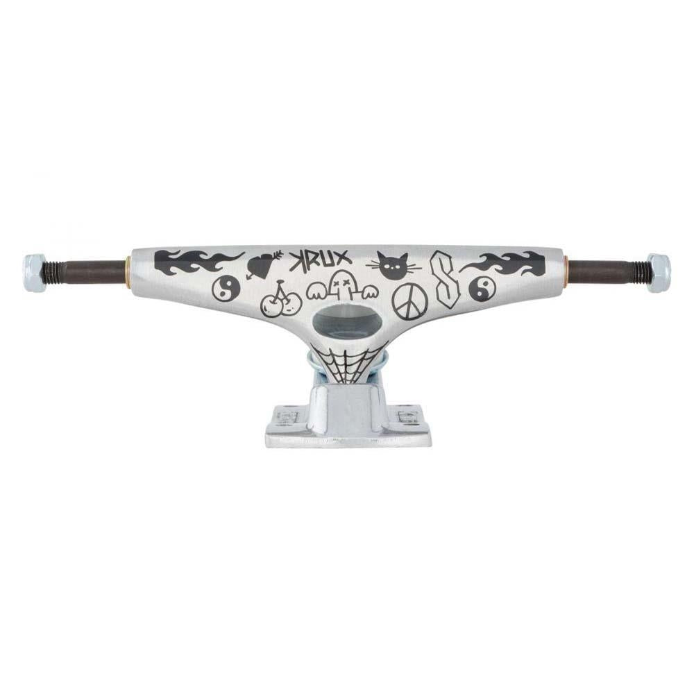 Krux Skateboard Trucks K5 Doodle Standard Silver 8.25"