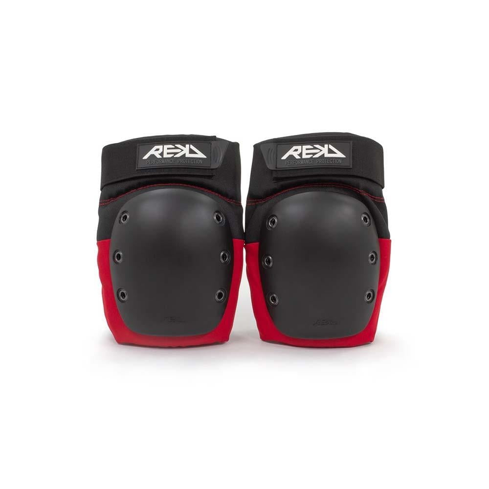 REKD Ramp Knee Pads Black Red