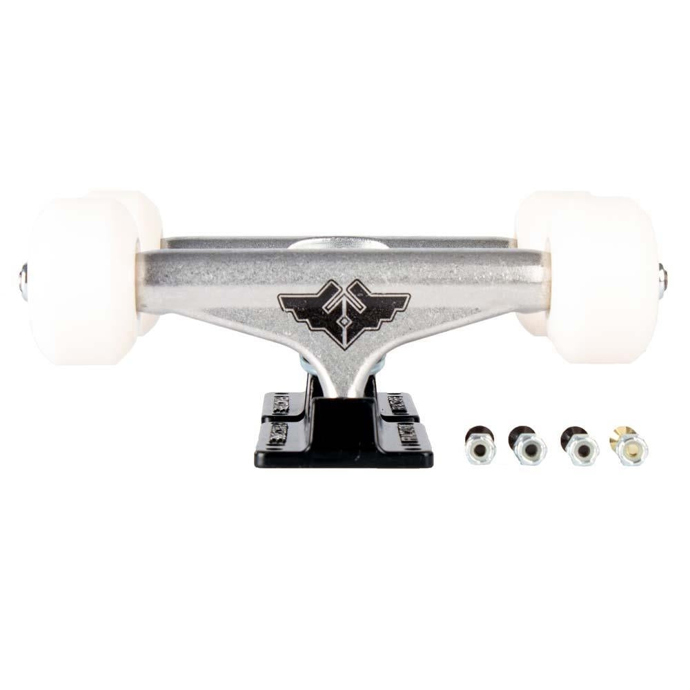 Fracture V2 Skateboard Undercarriage Kit Black Raw 5.50