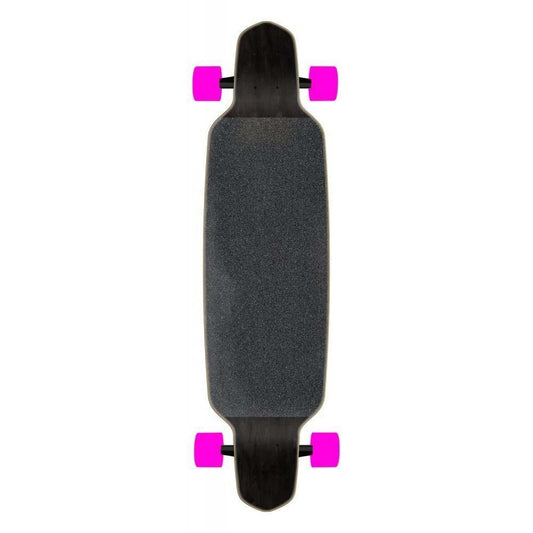 Santa Cruzer Factory Complete Cruiser Skateboard Split Hand Drop Down Multi 9.5" x 37.52"