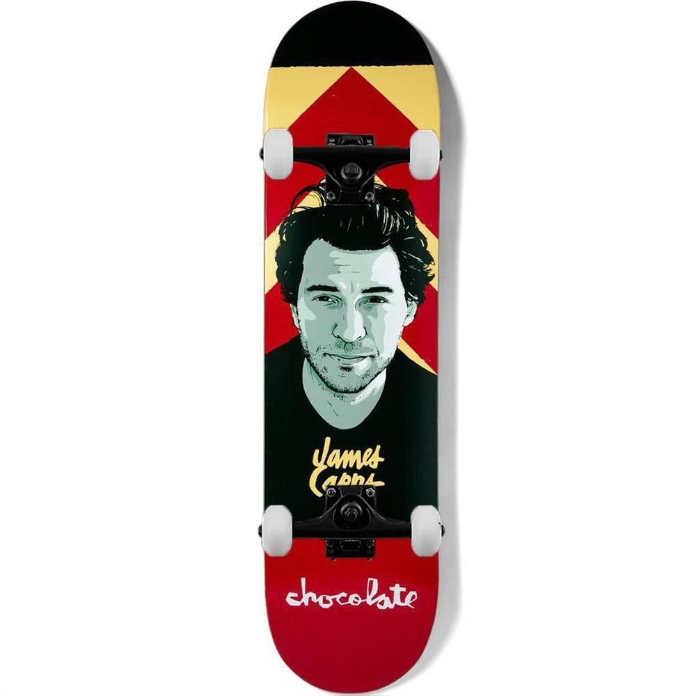 Chocolate Hecox Portrait James Capps Complete Skateboard Multi 8.5"