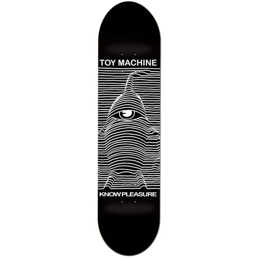 Toy Machine Skateboards Toy Division Skateboard Deck Black 8"