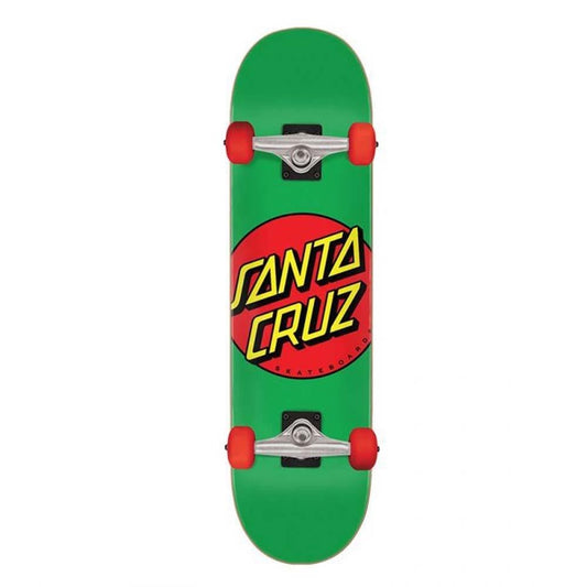 Santa Cruz Factory Complete Skateboard Classic Dot Green 7.8"