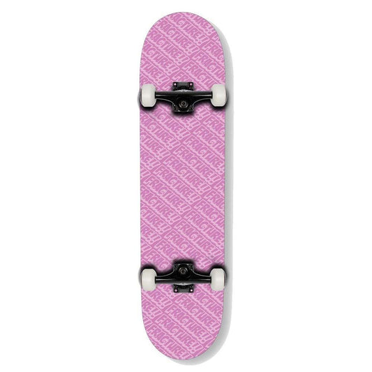 Fracture Skateboards All Over Comic Factory Complete Skateboard Pink 7.75"