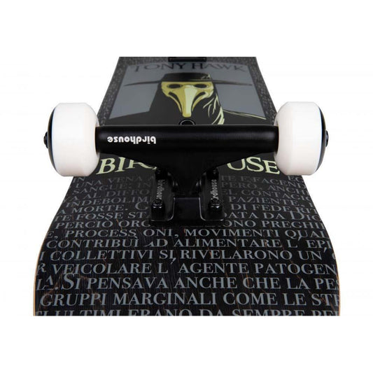 Birdhouse Skateboards Plague Doctor Stage 3 Factory Complete Skateboard Black 8"