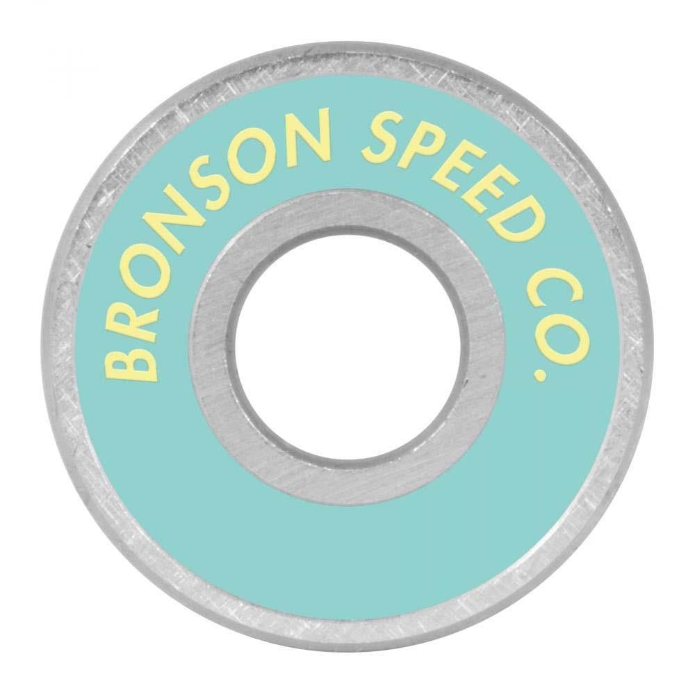 Bronson Speed Co. Skateboard Bearings Samaria Brevard Pro G3 Silver 8mm