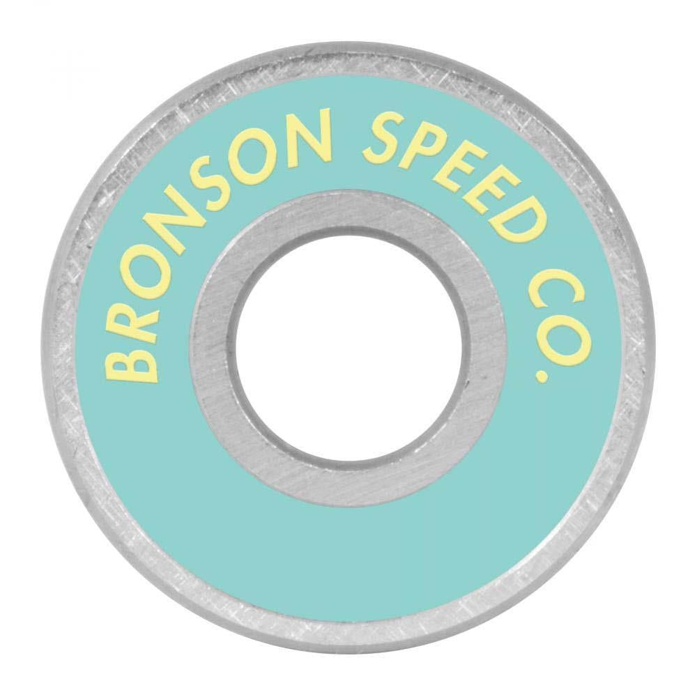 Bronson Speed Co. Skateboard Bearings Samarria Brevard Pro G3 Silver 8mm