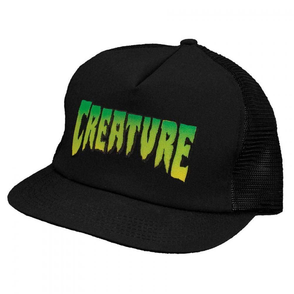 Creature Creature Logo Mesh Cap Black