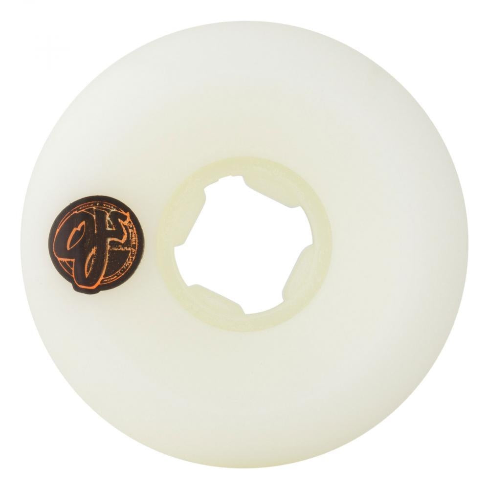 OJ Skateboard Wheels Team Line Hardline 99a White 55mm