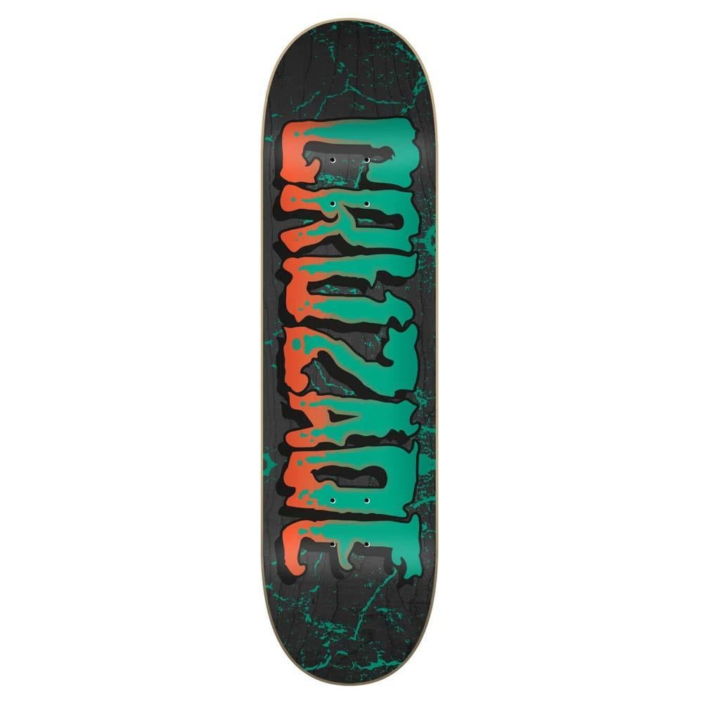 Cruzade Dark Label Skateboard Deck Green 8"