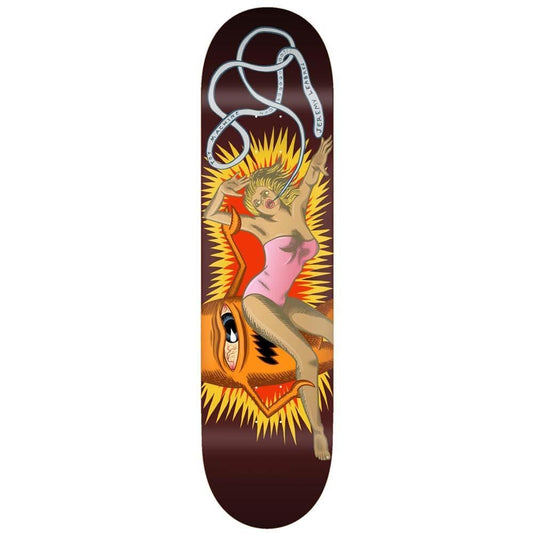 Toy Machine Leabres Sect Menace Skateboard Deck 8.25"