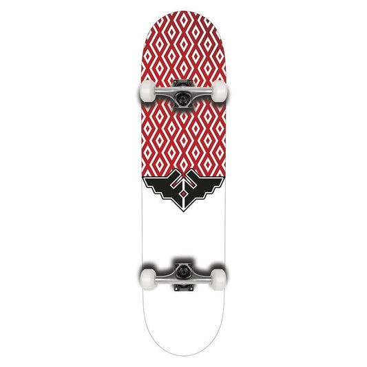 Fracture Wings V5 Factory Complete Skateboard Red 7.75"
