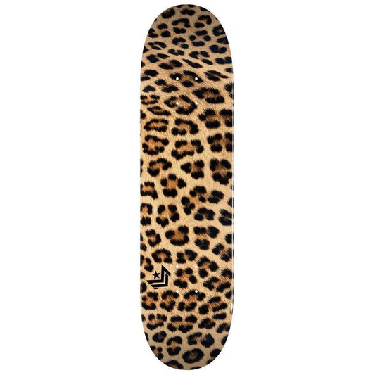 Mini Logo Skateboard Deck 18 Leopard Fur 291 Multi Colour 7.75"