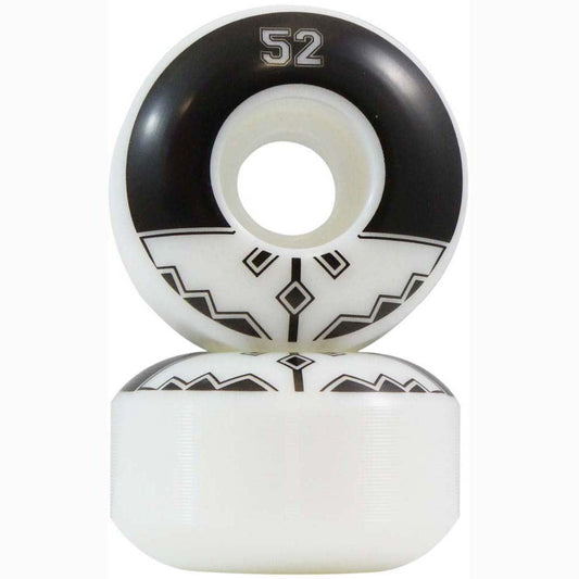 Fracture Skateboards Uni Classic Skateboard Wheels Black 52mm