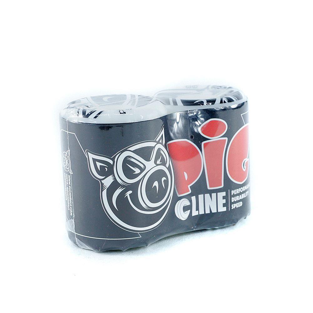 Pig 3D Conical Skateboard Wheels Natural 52mm