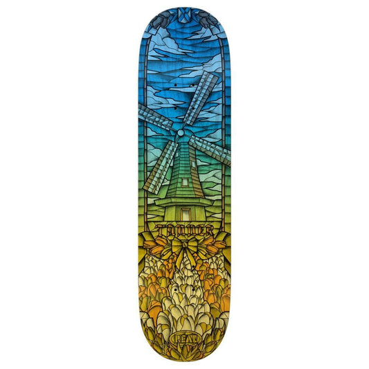 Real Pro Skateboard Deck Tanner Chromatic Cathedral Multi 8.5"