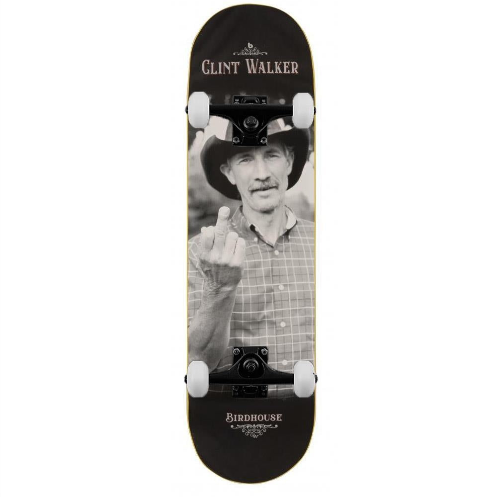 Birdhouse Walker Dad Complete Skateboard Black 8.38"