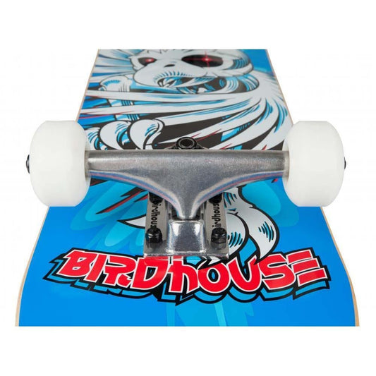 Birdhouse Stage 1 Hawk Spiral Factory Complete Skateboard Blue 7.75"