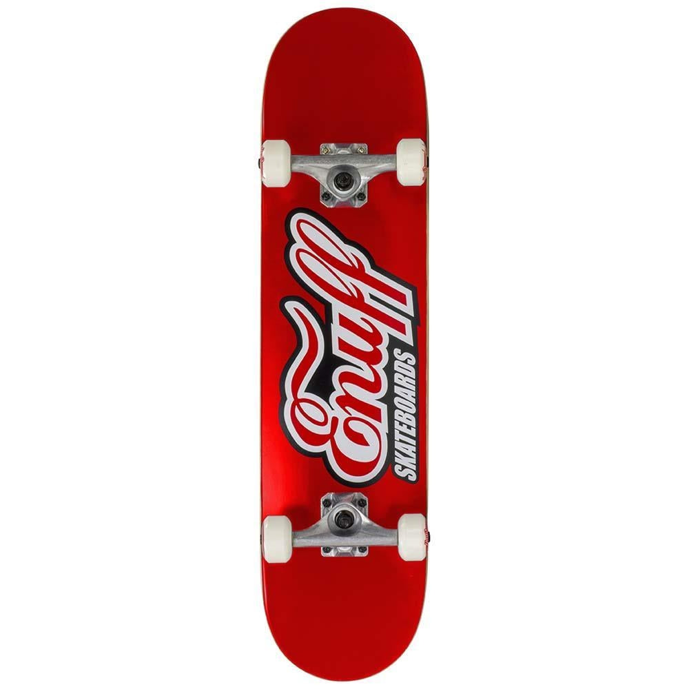 Enuff Classic Logo Factory Complete Skateboard Red 7.75" x31.5"