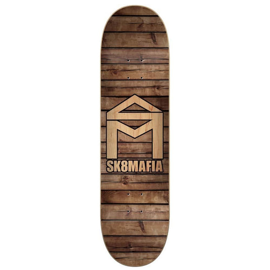 Sk8 Mafia Skateboards House Logo Wood Skateboard Deck 8.25"