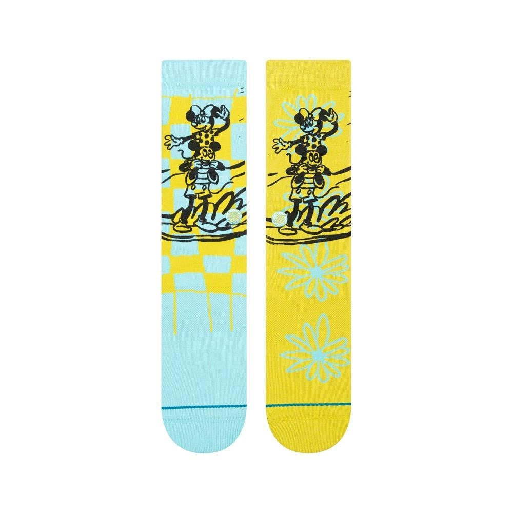 Stance Socks Tandem By Russ Blue Yellow Large