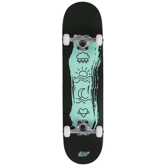 Enuff Skateboards Icon Factory Complete Skateboard Green 7.75"