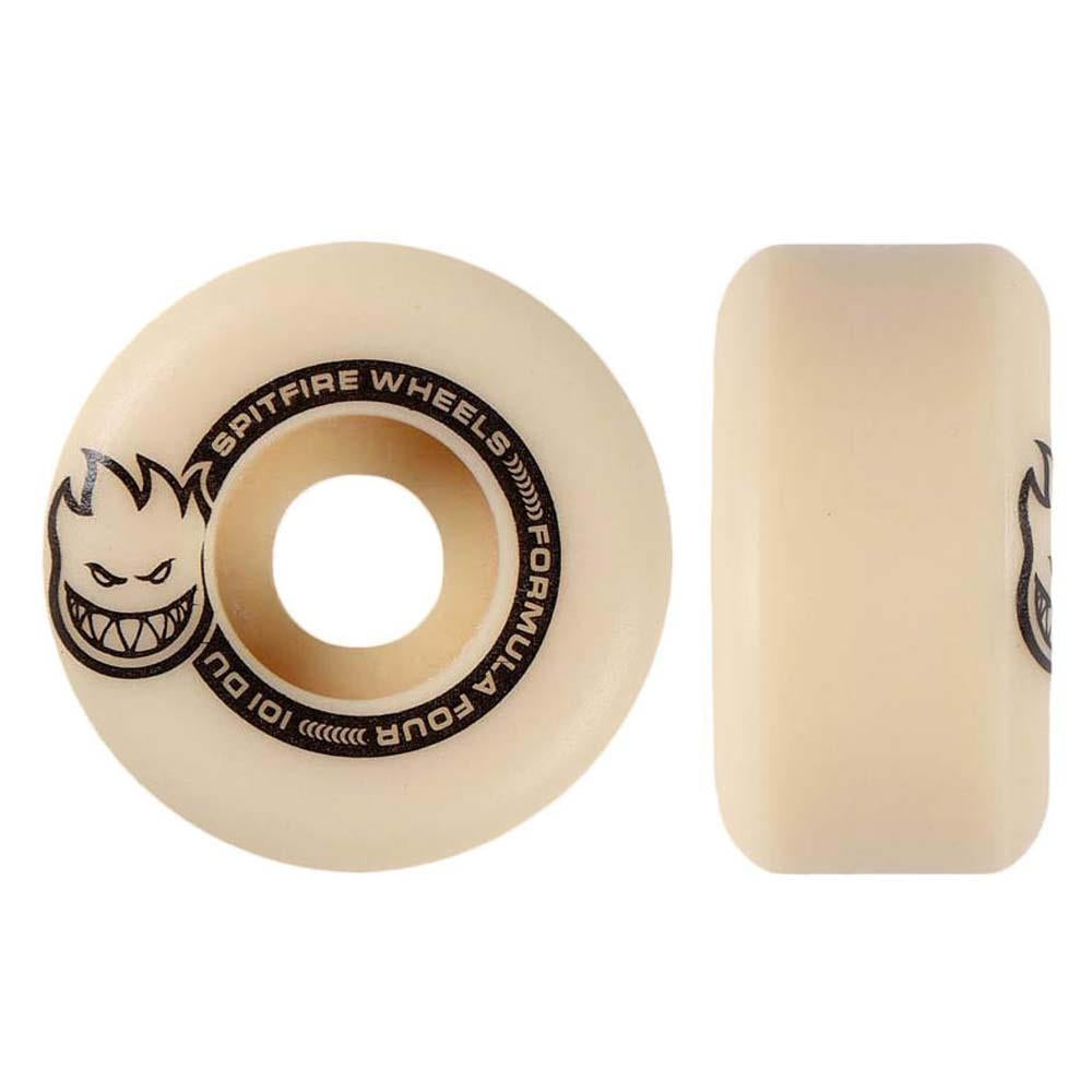 Spitfire Formula Four Skateboard Wheels Lil Smokies Tablet 101DU White 50mm