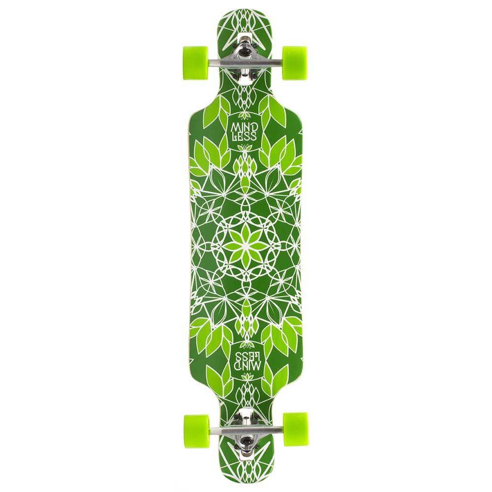 Mindless Skateboards Sanke III Complete Longboard Skateboard Green 39" x 9.5"