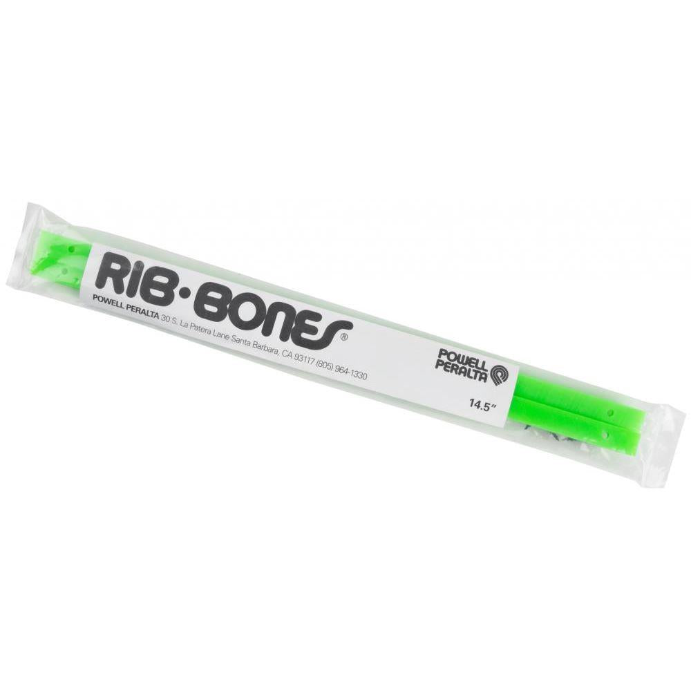 Powell Peralta Skateboards Rib Bones Skateboard Rails Lime Green 14.5"
