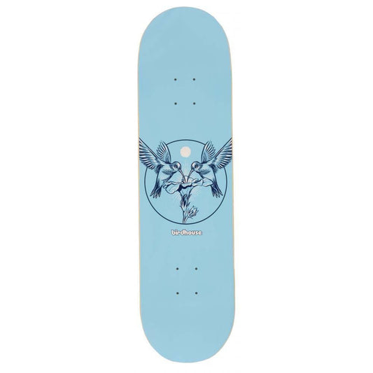 Birdhouse Hummingbird Logo Skateboard Deck Blue 8.25"