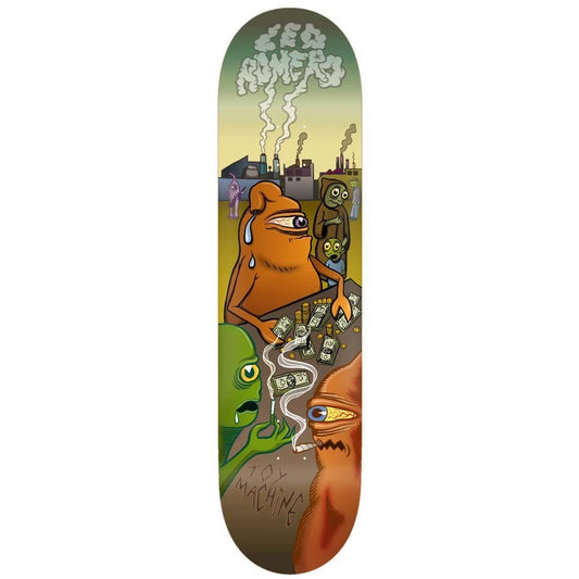 Toy Machine Romero Money Grub Skateboard Deck Multi 8.5"