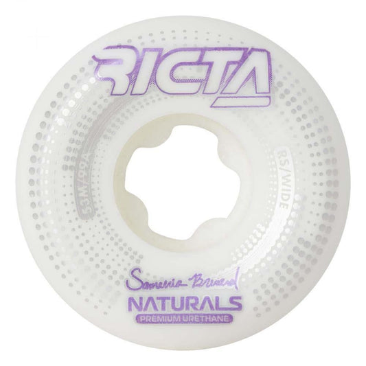 Ricta Skateboard Wheels Brevard Source Wide 99a White 53mm