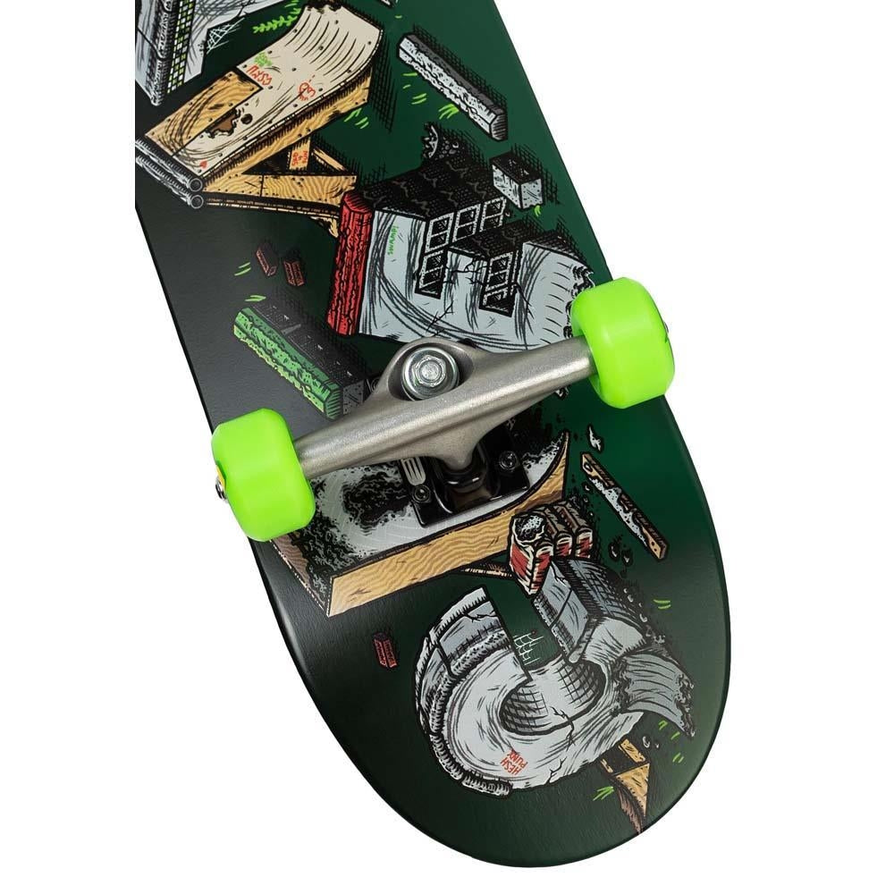 Creature Factory Complete Skateboard Slab DIY Full Green 8"